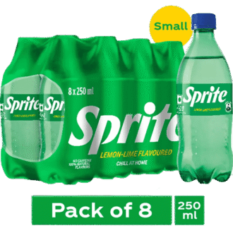 sprite Plastic Bottle (8 x 250 ml)