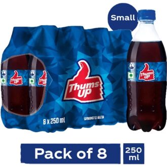 Thums Up Plastic Bottle (8 x 250 ml)