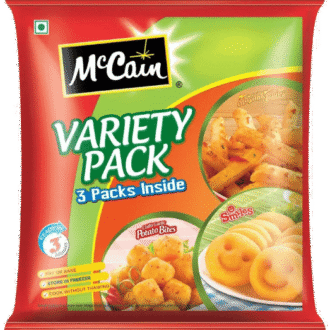McCain Variety Pack (3 Packs Inside) 550 g