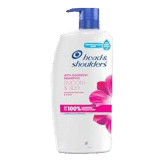 Head & Shoulders Smooth , Anti Dandruff Shampoo for Women & Men ,1 L