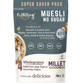 Fulfilling Muesli Sugar free - Pumpkin, Flax & Chia seeds