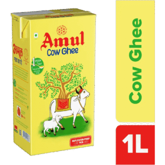 Amul Cow Ghee, Tetrapack (1 L)