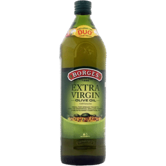 BORGES Extra Virgin Olive Oil Glass Bottle (1 L)