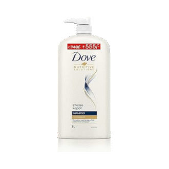 Dove Intense Repair Shampoo For Dry & Damaged Hair, 1 Ltr