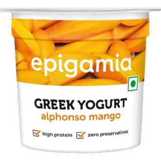 EPIGAMIA Greek Fruit Yogurt Alphonso Mango (85 g)