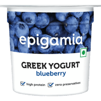 EPIGAMIA Greek Fruit Yogurt Blueberry  (85 g)