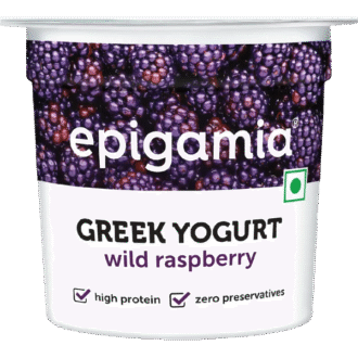 EPIGAMIA Greek Fruit Yogurt Wild Raspberry (85 g)