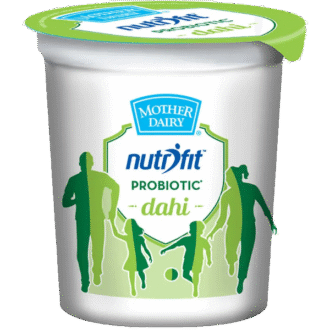 MOTHER DAIRY Advanced Probiotic Curd Plain Curd (200 g)