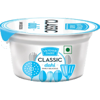 MOTHER DAIRY Classic Toned Curd Plain Curd (80 g)