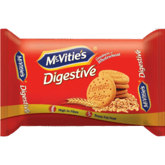 McVitie's High Fibre Biscuits, Trans Fat Free Digestive Biscuit (200 g)