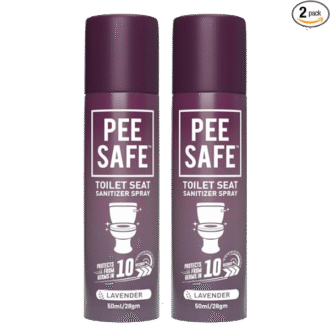 Pee Safe Toilet Seat Sanitizer Spray (50ml - Pack Of 2)