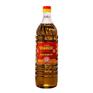 Dhanush Mustard Oil Kacchi Ghani Mustard_Oil Grade-1 (1 L)