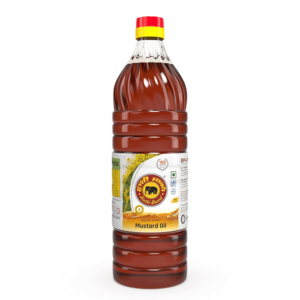 Elephant Brand Hathi Marka Kacchi Ghani Mustard Oil - 1 Litre